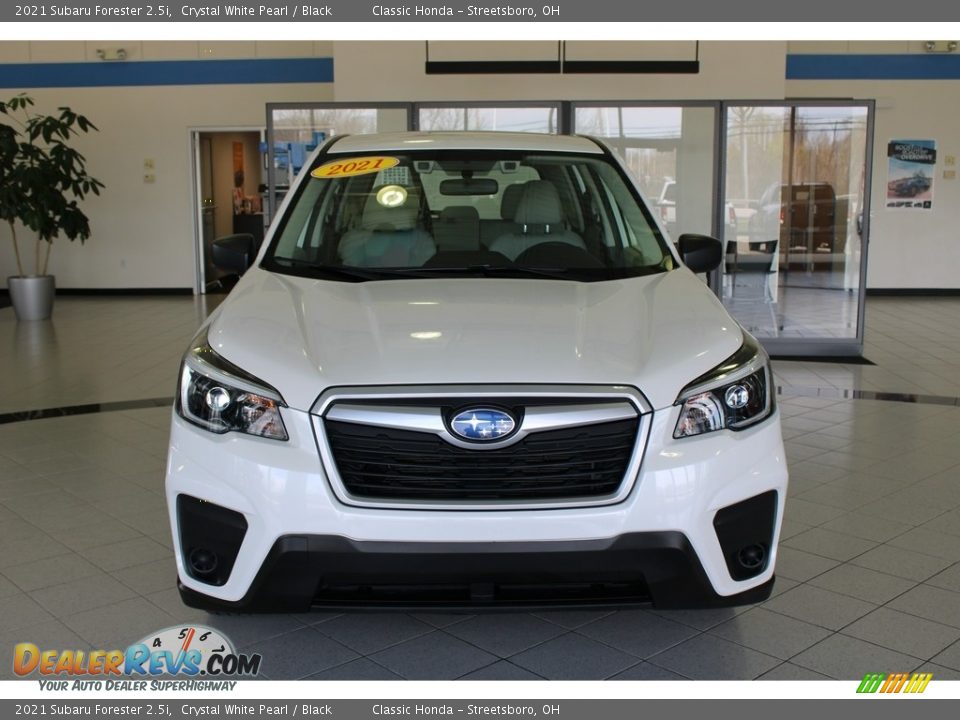 2021 Subaru Forester 2.5i Crystal White Pearl / Black Photo #2
