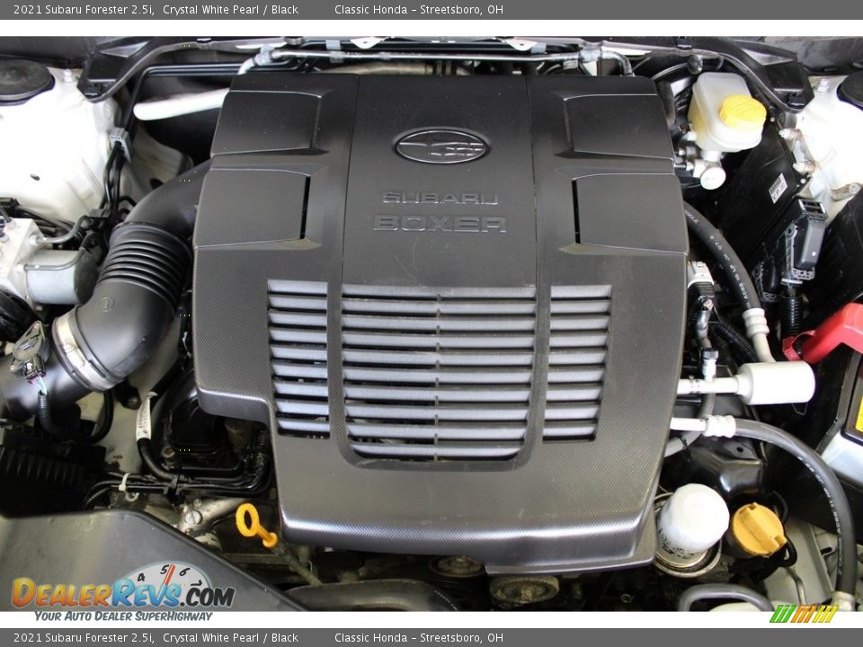 2021 Subaru Forester 2.5i Crystal White Pearl / Black Photo #3