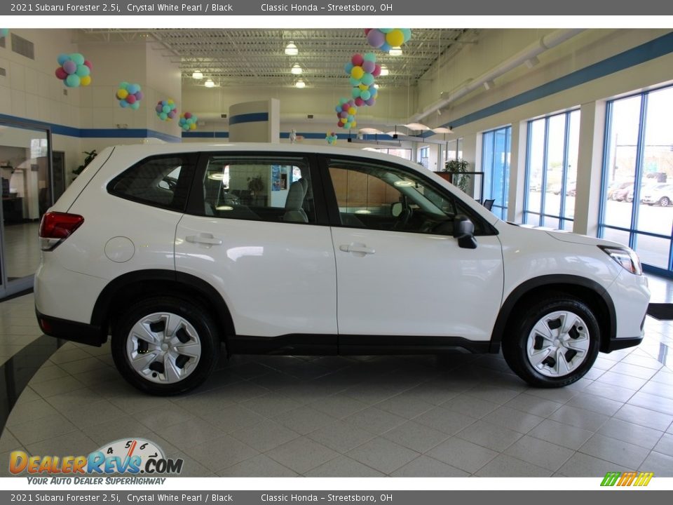 2021 Subaru Forester 2.5i Crystal White Pearl / Black Photo #6