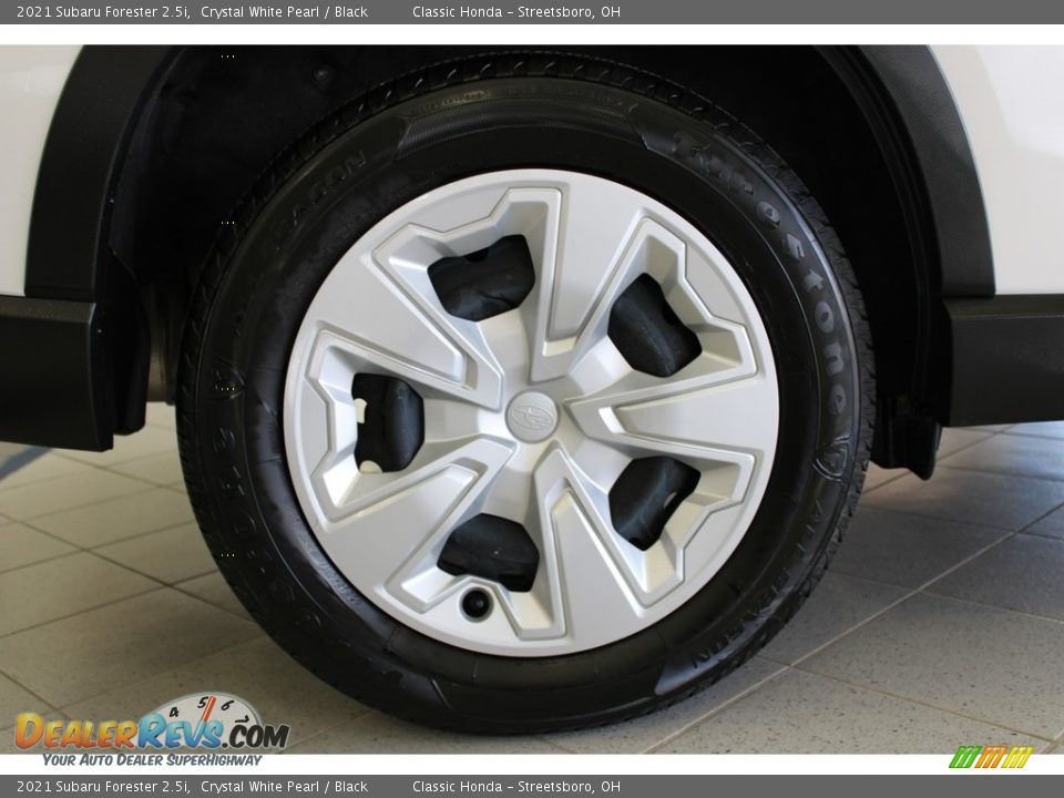 2021 Subaru Forester 2.5i Crystal White Pearl / Black Photo #7