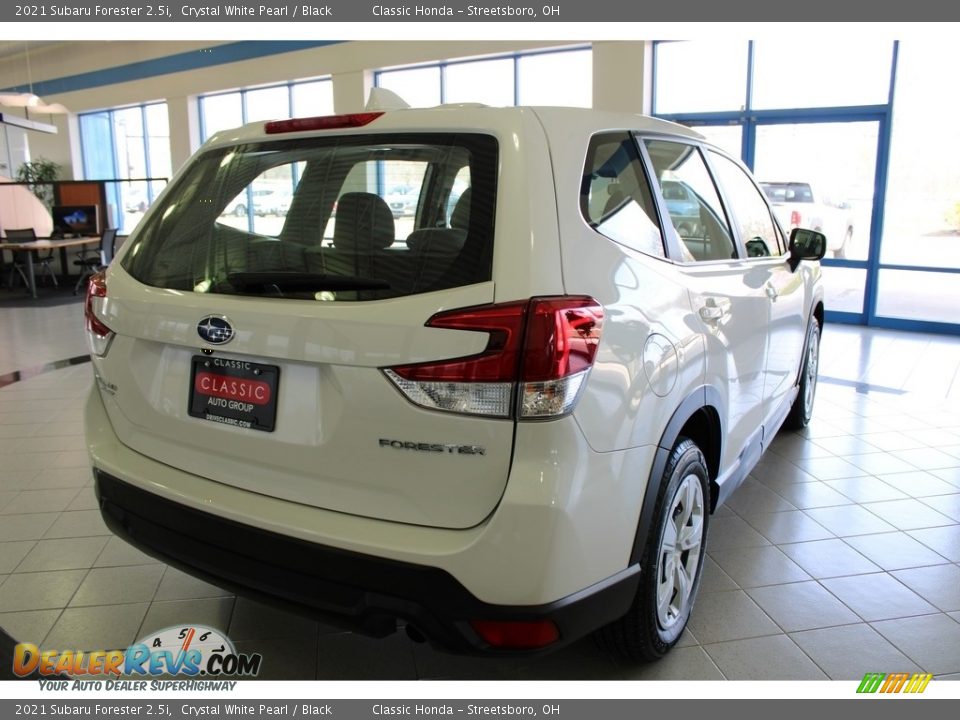 2021 Subaru Forester 2.5i Crystal White Pearl / Black Photo #8