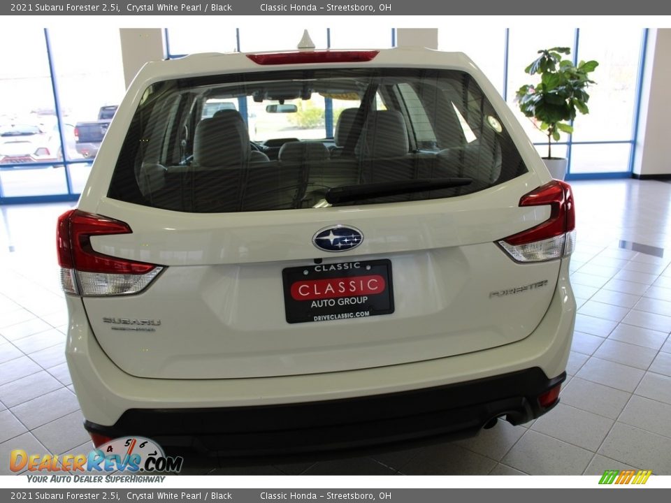 2021 Subaru Forester 2.5i Crystal White Pearl / Black Photo #9