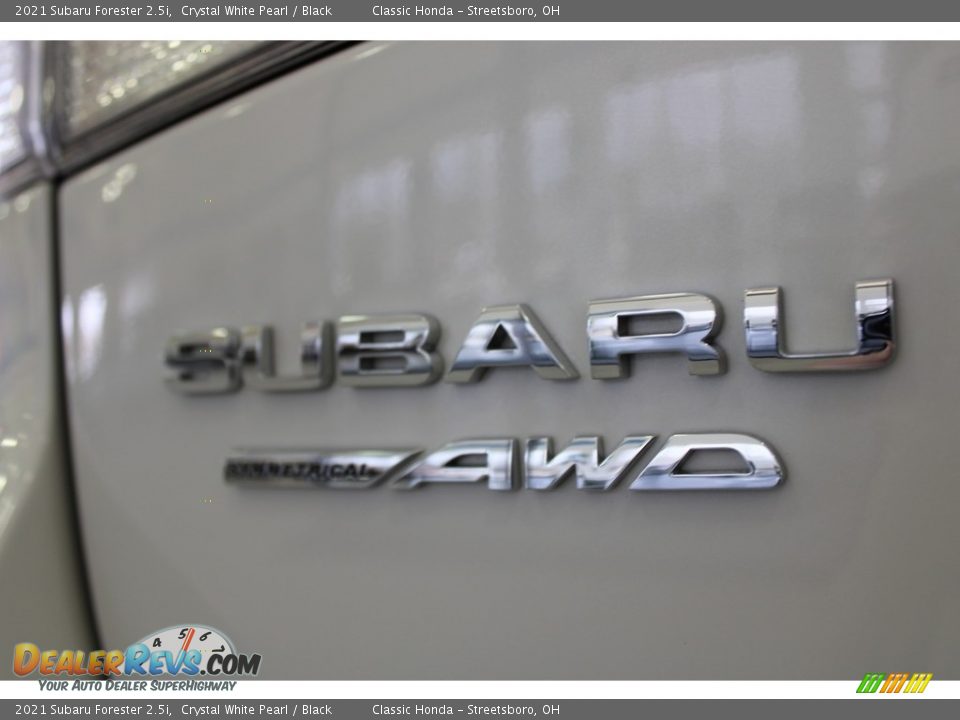 2021 Subaru Forester 2.5i Crystal White Pearl / Black Photo #10