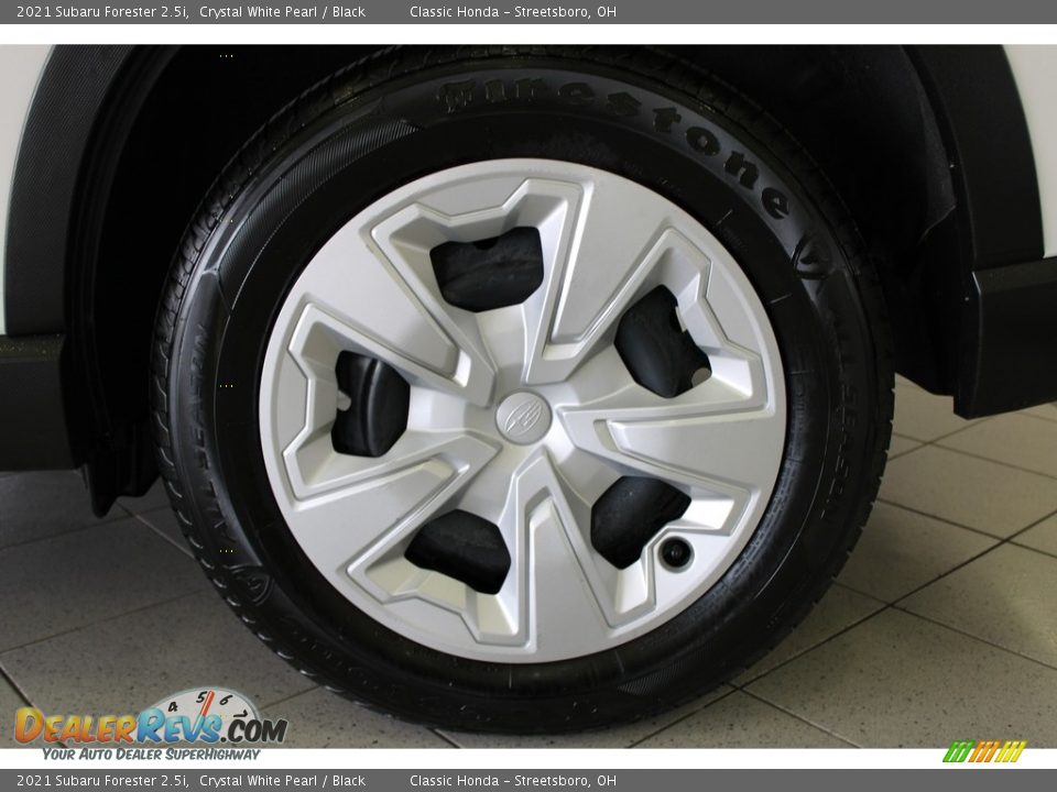 2021 Subaru Forester 2.5i Crystal White Pearl / Black Photo #12