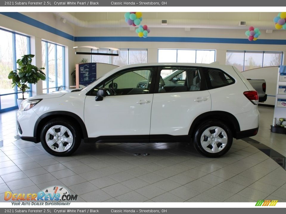 2021 Subaru Forester 2.5i Crystal White Pearl / Black Photo #13