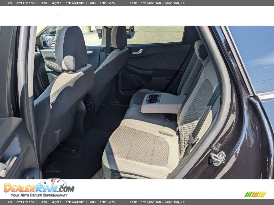 2020 Ford Escape SE 4WD Agate Black Metallic / Dark Earth Gray Photo #18