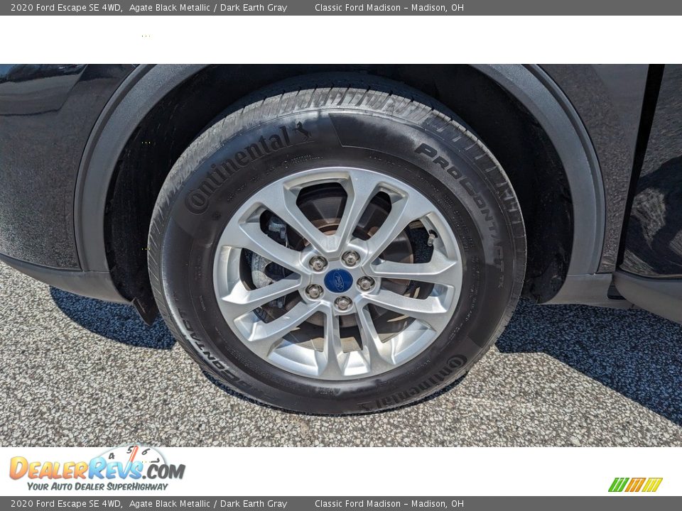 2020 Ford Escape SE 4WD Agate Black Metallic / Dark Earth Gray Photo #23