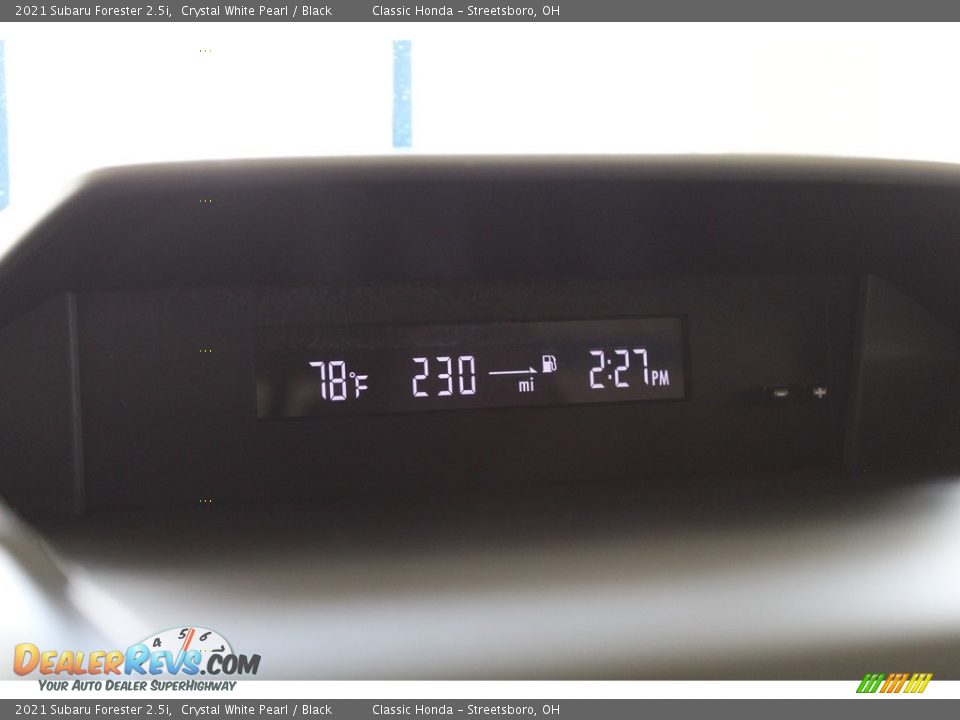 2021 Subaru Forester 2.5i Crystal White Pearl / Black Photo #26