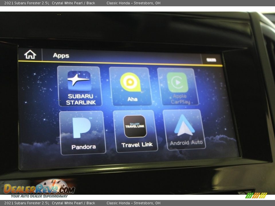 2021 Subaru Forester 2.5i Crystal White Pearl / Black Photo #28