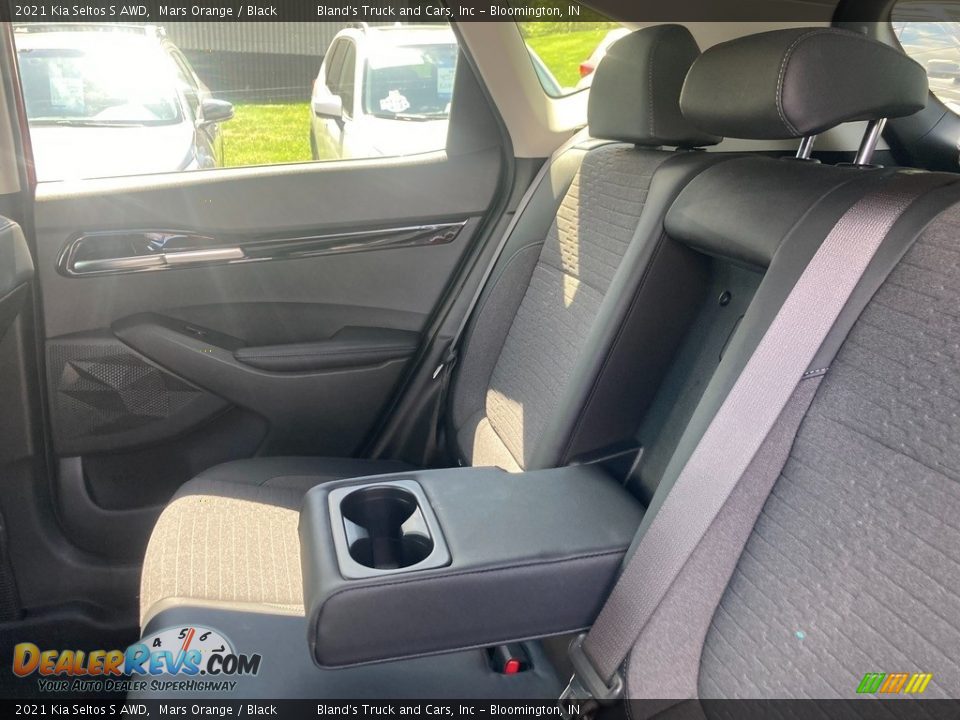 2021 Kia Seltos S AWD Mars Orange / Black Photo #19