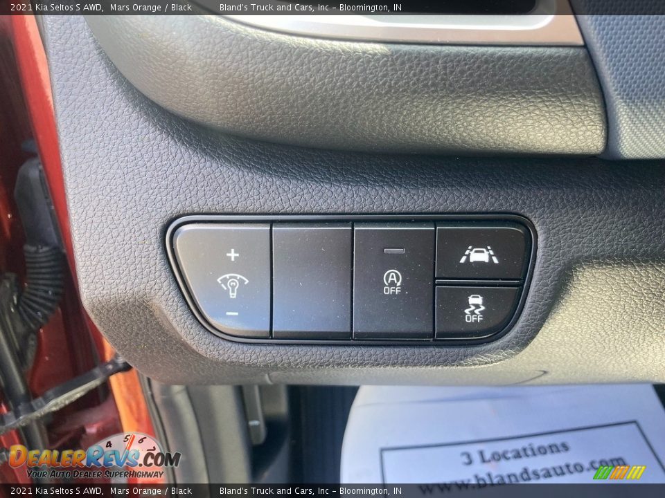 2021 Kia Seltos S AWD Mars Orange / Black Photo #24