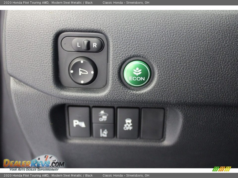 2020 Honda Pilot Touring AWD Modern Steel Metallic / Black Photo #17