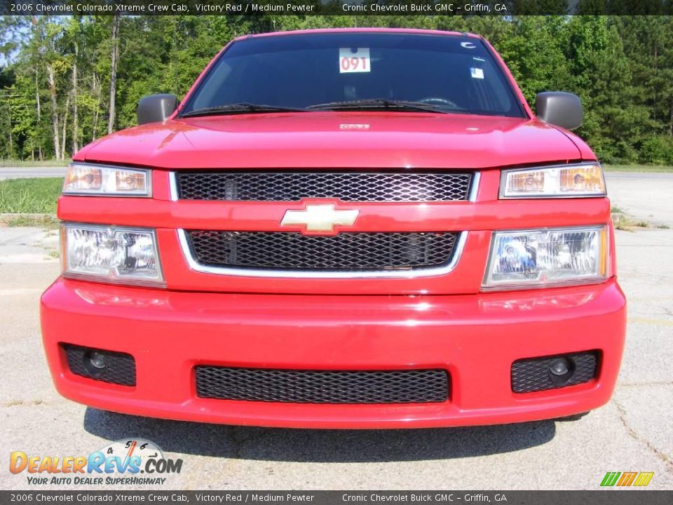 2006 Chevrolet Colorado Xtreme Crew Cab Victory Red / Medium Pewter Photo #3