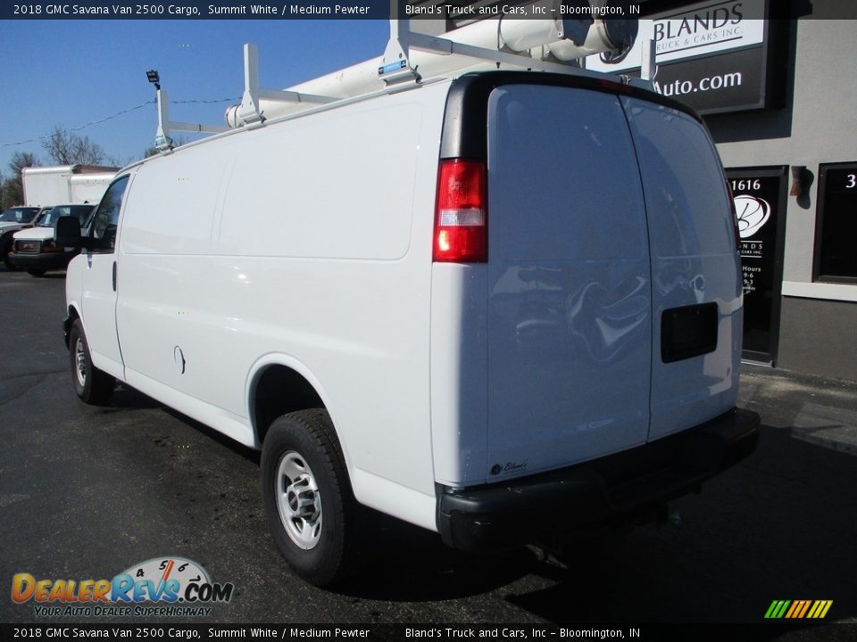 2018 GMC Savana Van 2500 Cargo Summit White / Medium Pewter Photo #3