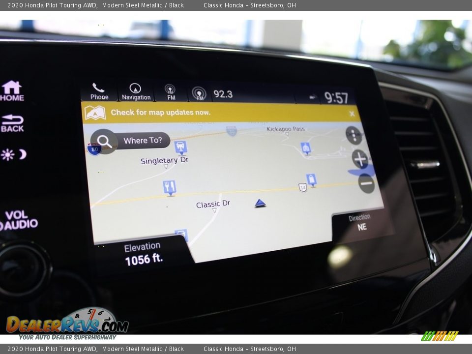 2020 Honda Pilot Touring AWD Modern Steel Metallic / Black Photo #26