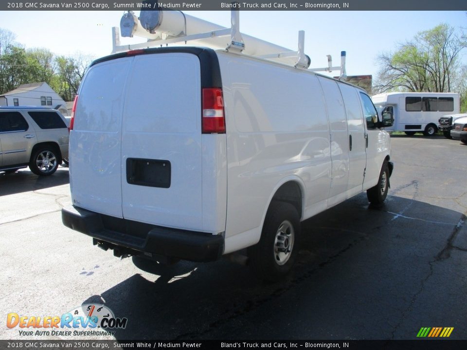 2018 GMC Savana Van 2500 Cargo Summit White / Medium Pewter Photo #4