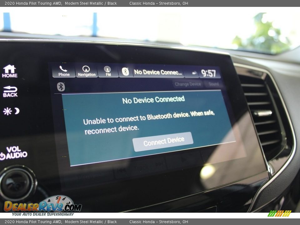 2020 Honda Pilot Touring AWD Modern Steel Metallic / Black Photo #27