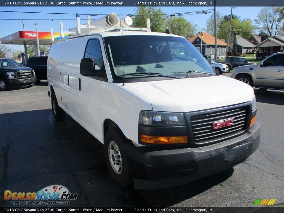 2018 GMC Savana Van 2500 Cargo Summit White / Medium Pewter Photo #5