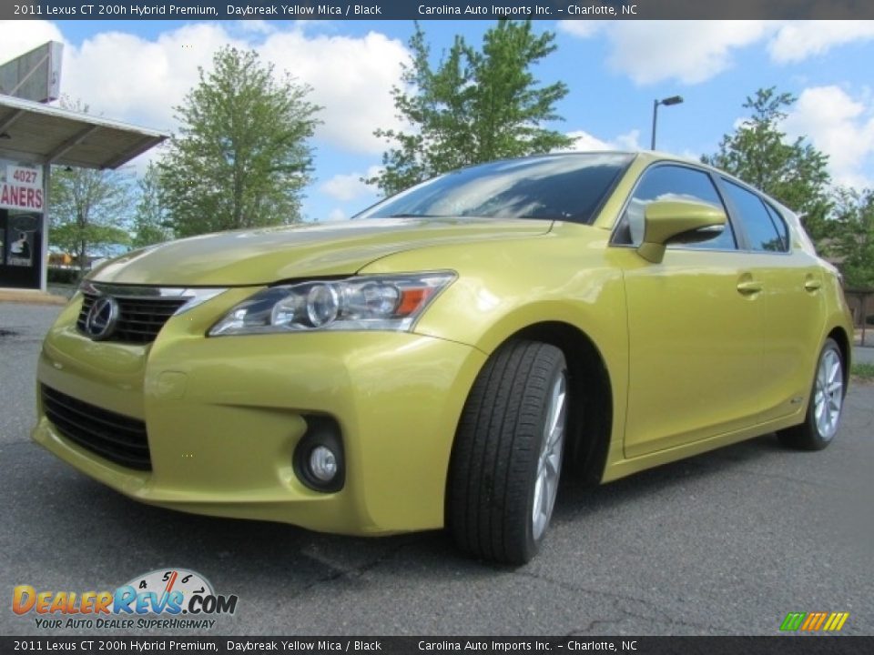 Daybreak Yellow Mica 2011 Lexus CT 200h Hybrid Premium Photo #6