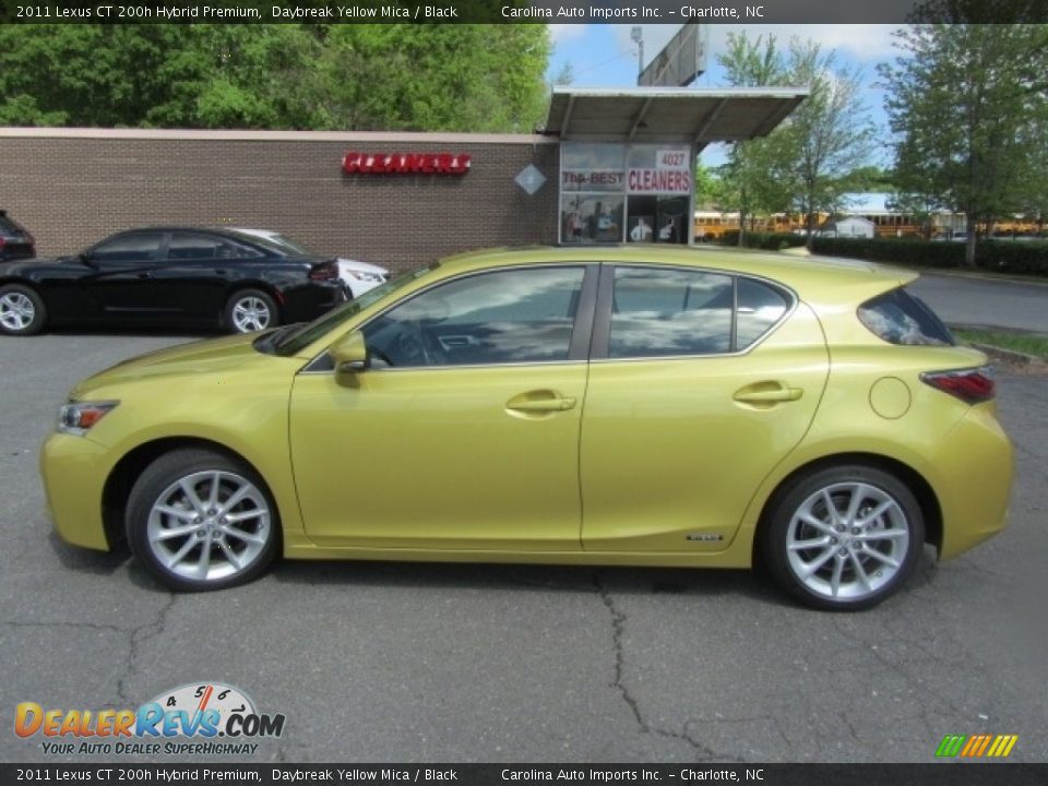 Daybreak Yellow Mica 2011 Lexus CT 200h Hybrid Premium Photo #7