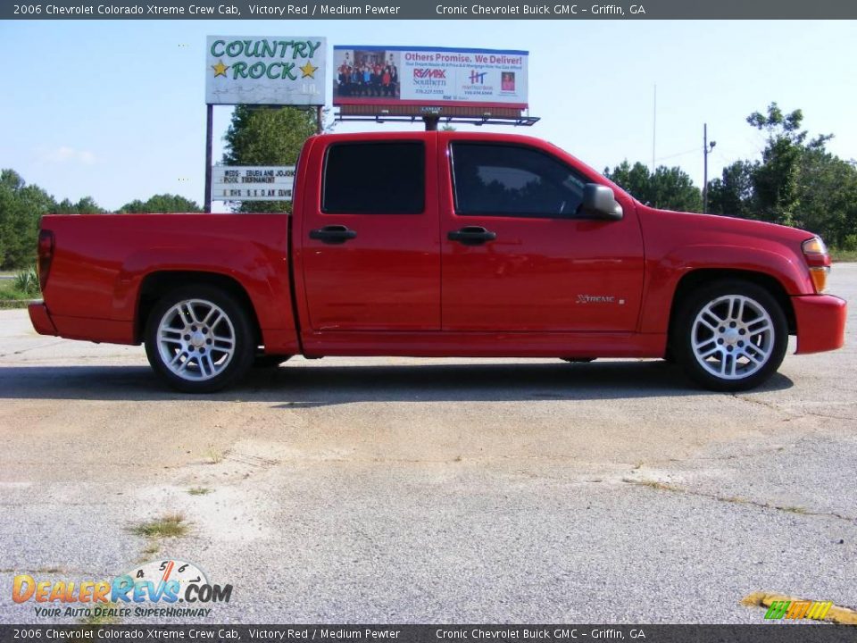 2006 Chevrolet Colorado Xtreme Crew Cab Victory Red / Medium Pewter Photo #5