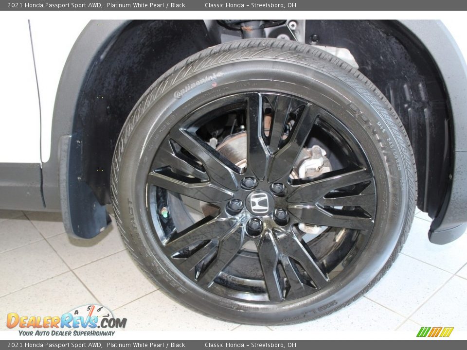 2021 Honda Passport Sport AWD Platinum White Pearl / Black Photo #5