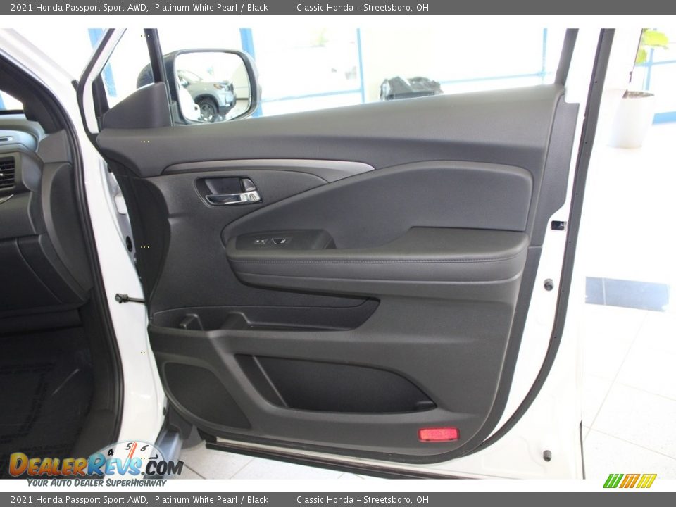 2021 Honda Passport Sport AWD Platinum White Pearl / Black Photo #14