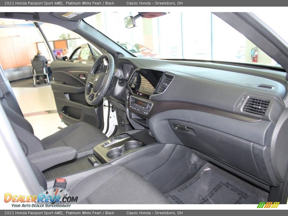 2021 Honda Passport Sport AWD Platinum White Pearl / Black Photo #15