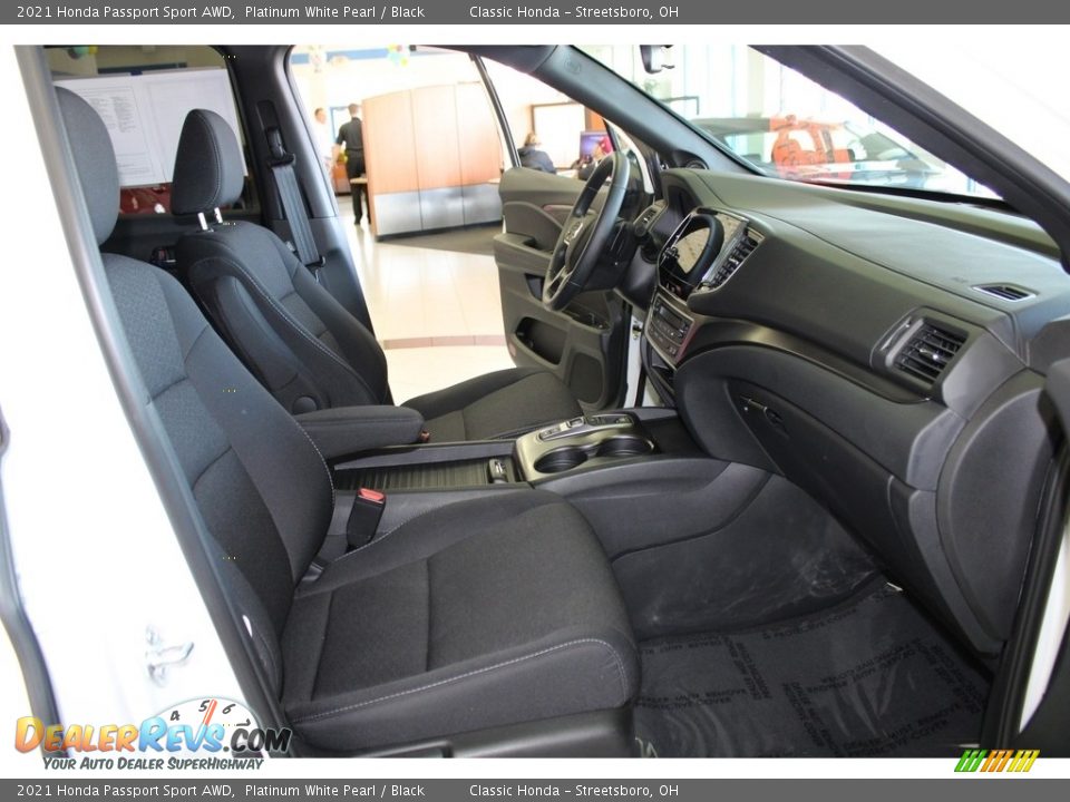 2021 Honda Passport Sport AWD Platinum White Pearl / Black Photo #16