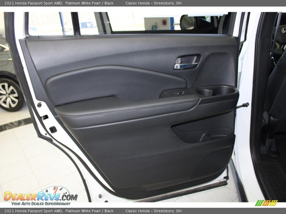 2021 Honda Passport Sport AWD Platinum White Pearl / Black Photo #22