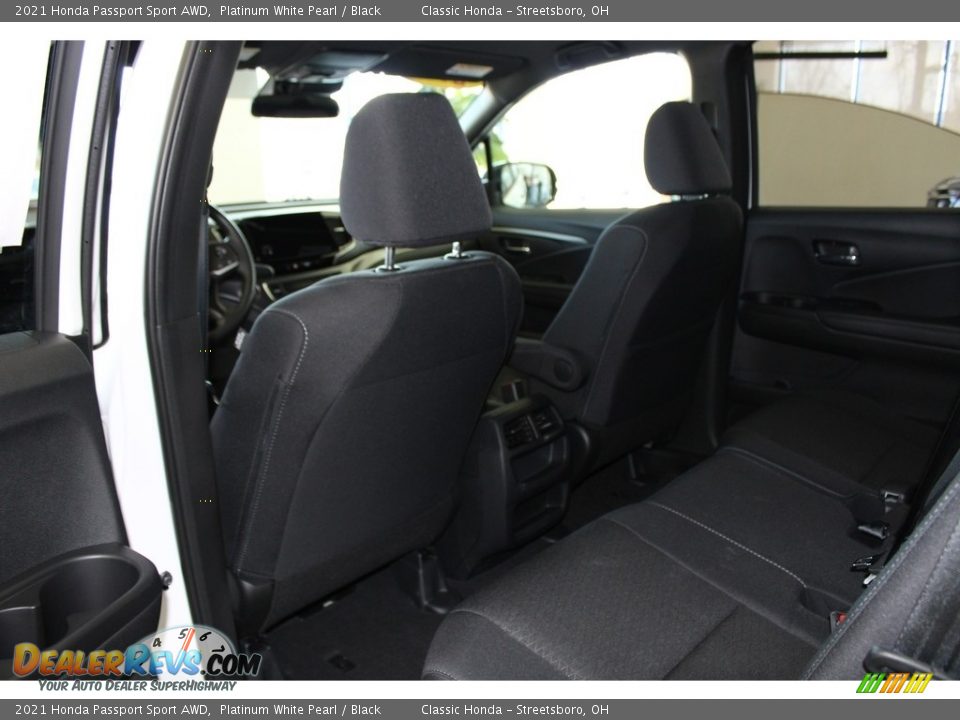 2021 Honda Passport Sport AWD Platinum White Pearl / Black Photo #23