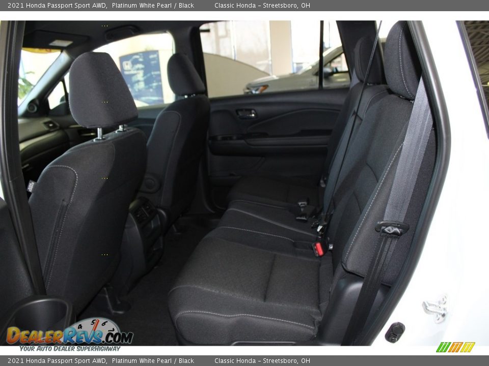 2021 Honda Passport Sport AWD Platinum White Pearl / Black Photo #24