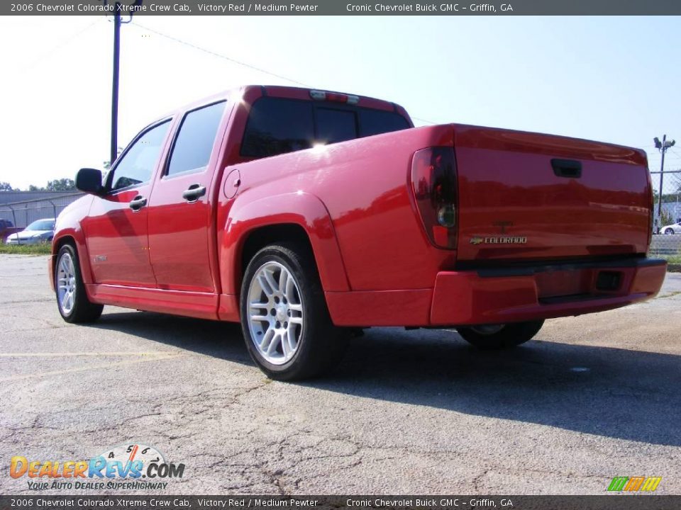 2006 Chevrolet Colorado Xtreme Crew Cab Victory Red / Medium Pewter Photo #8