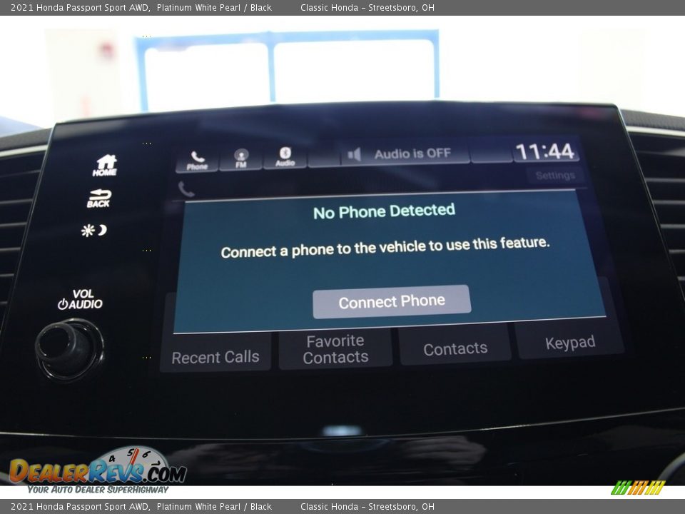 2021 Honda Passport Sport AWD Platinum White Pearl / Black Photo #36