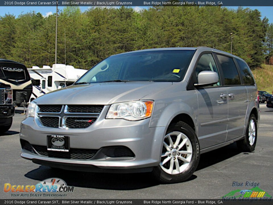 2016 Dodge Grand Caravan SXT Billet Silver Metallic / Black/Light Graystone Photo #1