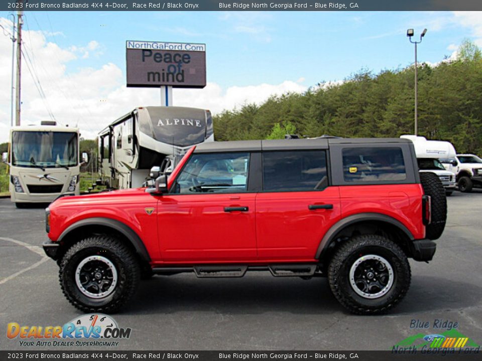 Race Red 2023 Ford Bronco Badlands 4X4 4-Door Photo #2