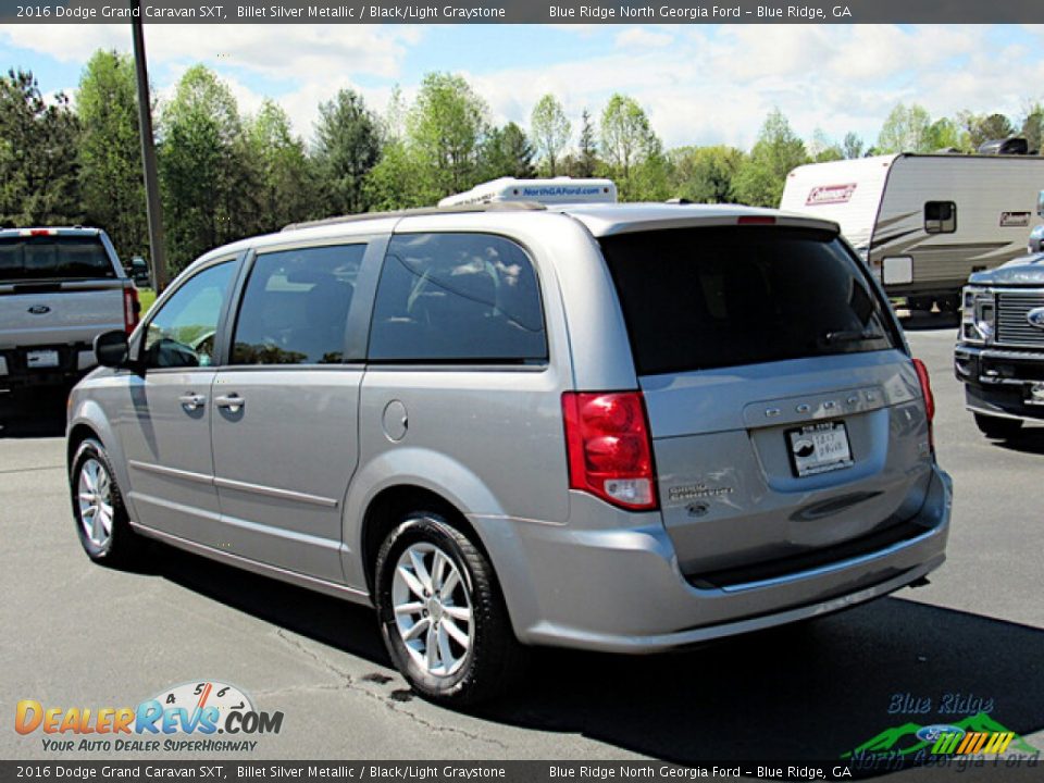 2016 Dodge Grand Caravan SXT Billet Silver Metallic / Black/Light Graystone Photo #3