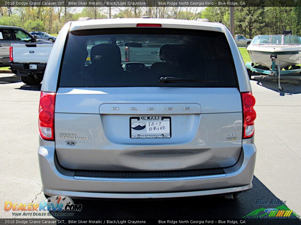 2016 Dodge Grand Caravan SXT Billet Silver Metallic / Black/Light Graystone Photo #4