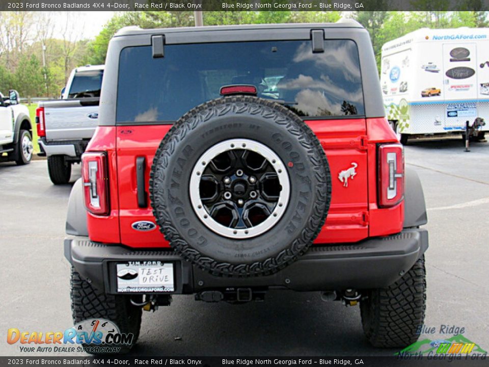 2023 Ford Bronco Badlands 4X4 4-Door Race Red / Black Onyx Photo #4