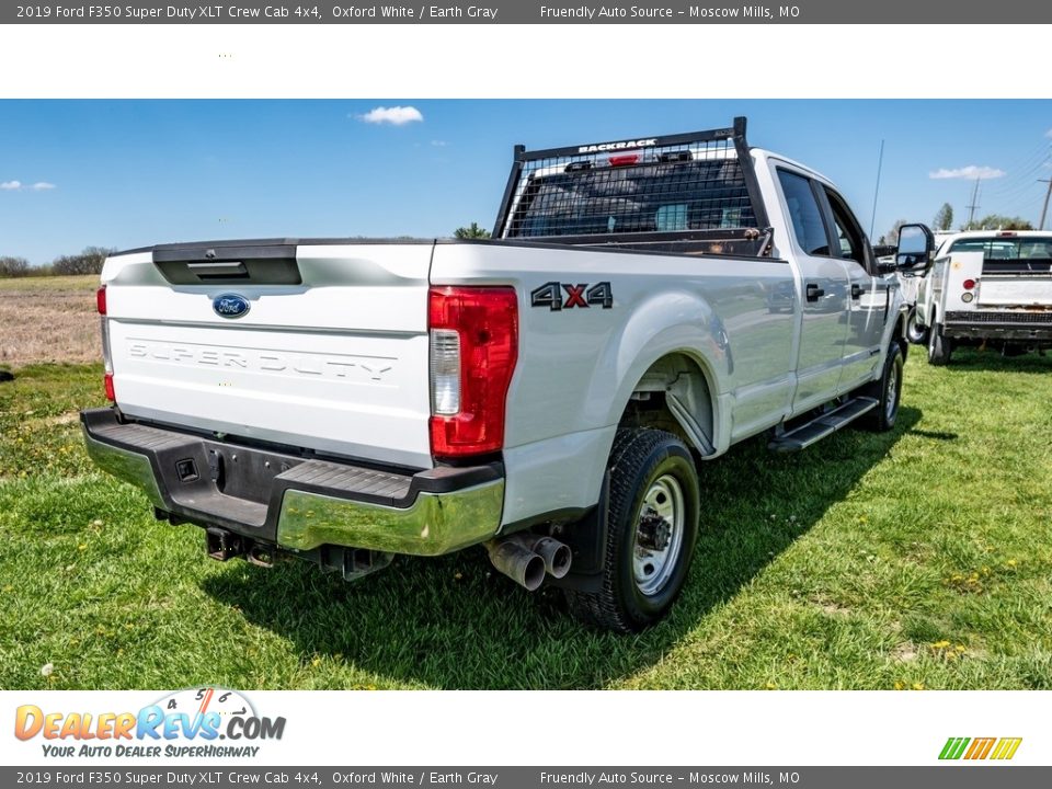 2019 Ford F350 Super Duty XLT Crew Cab 4x4 Oxford White / Earth Gray Photo #4