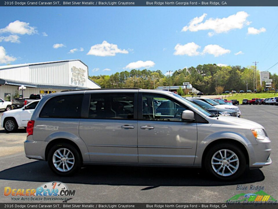 2016 Dodge Grand Caravan SXT Billet Silver Metallic / Black/Light Graystone Photo #6