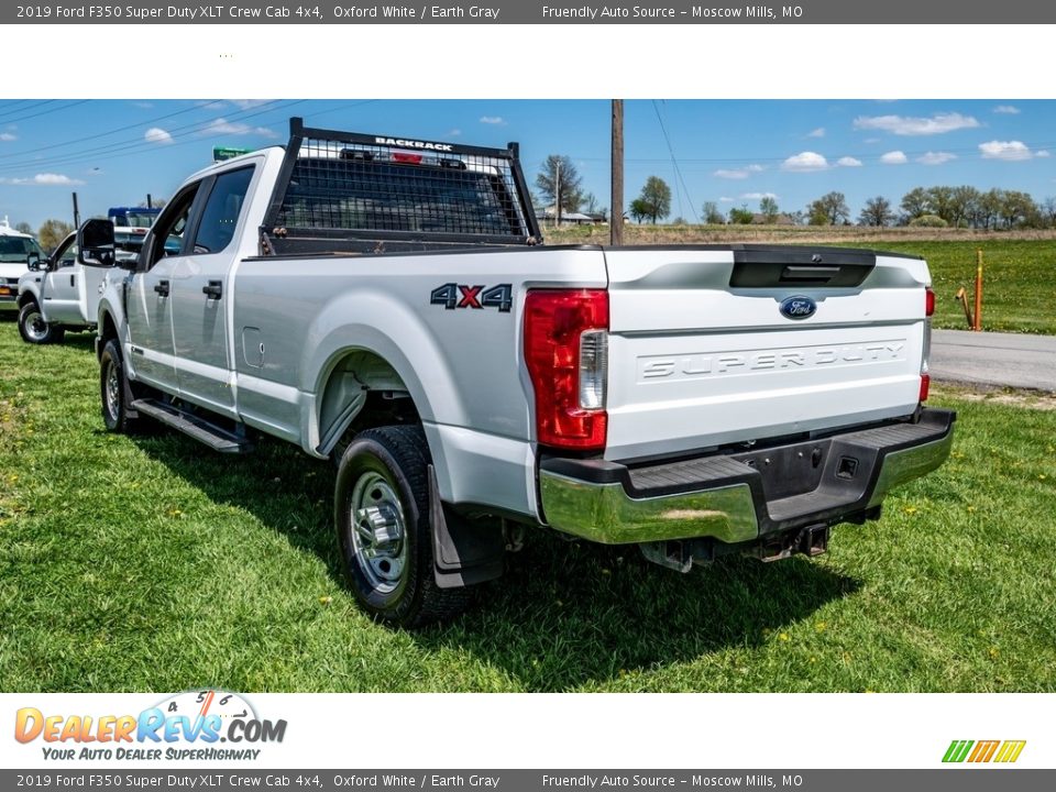 2019 Ford F350 Super Duty XLT Crew Cab 4x4 Oxford White / Earth Gray Photo #6