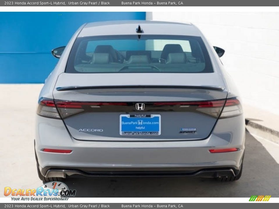 2023 Honda Accord Sport-L Hybrid Urban Gray Pearl / Black Photo #7