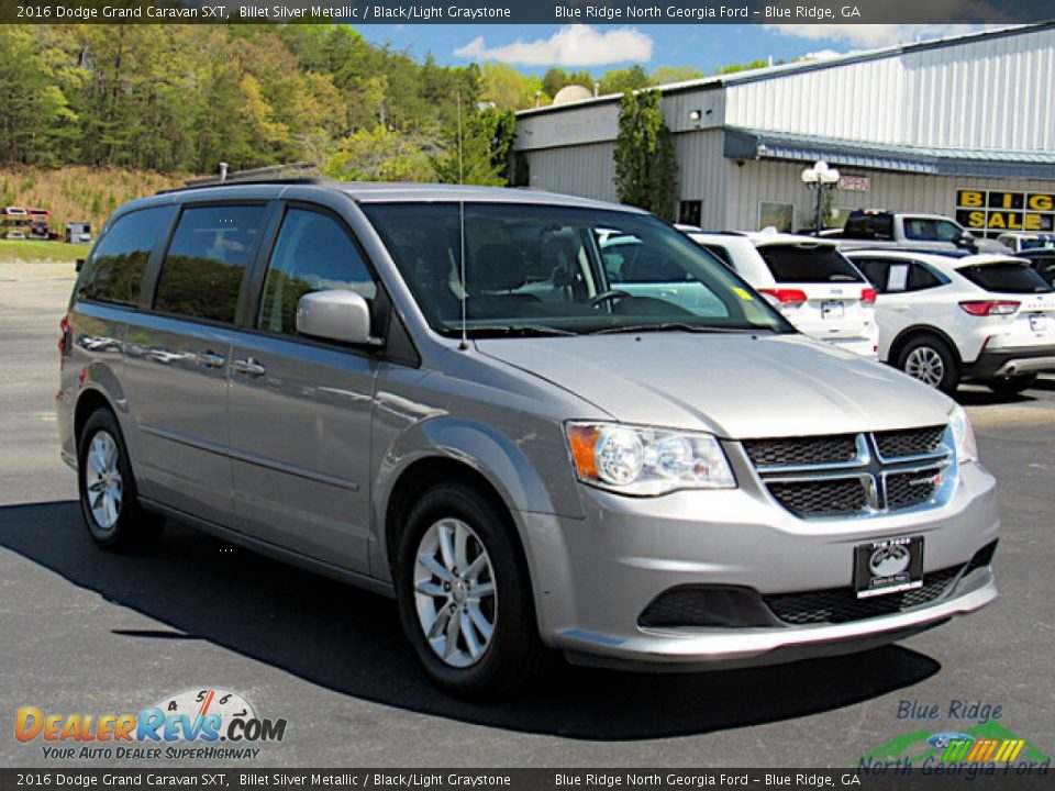 2016 Dodge Grand Caravan SXT Billet Silver Metallic / Black/Light Graystone Photo #7