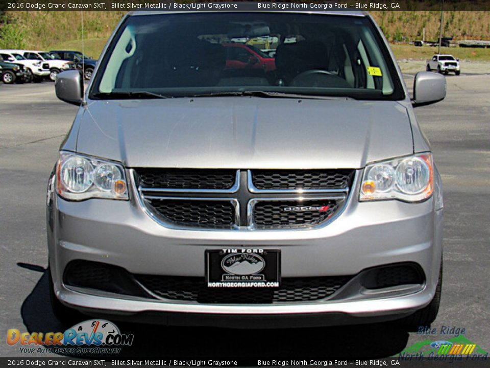 2016 Dodge Grand Caravan SXT Billet Silver Metallic / Black/Light Graystone Photo #8