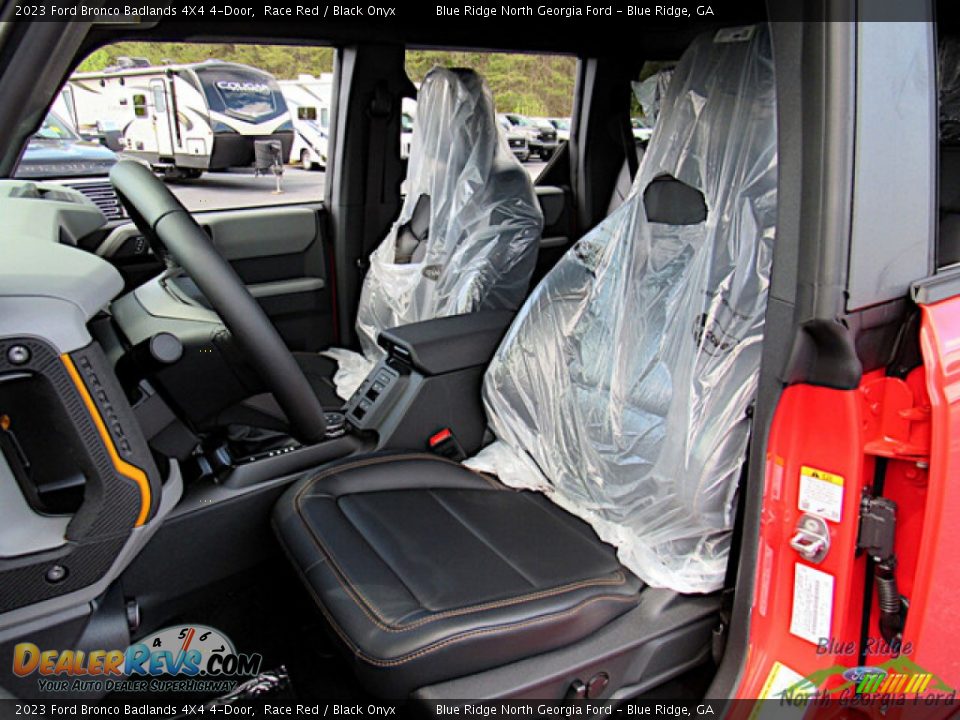 Front Seat of 2023 Ford Bronco Badlands 4X4 4-Door Photo #11