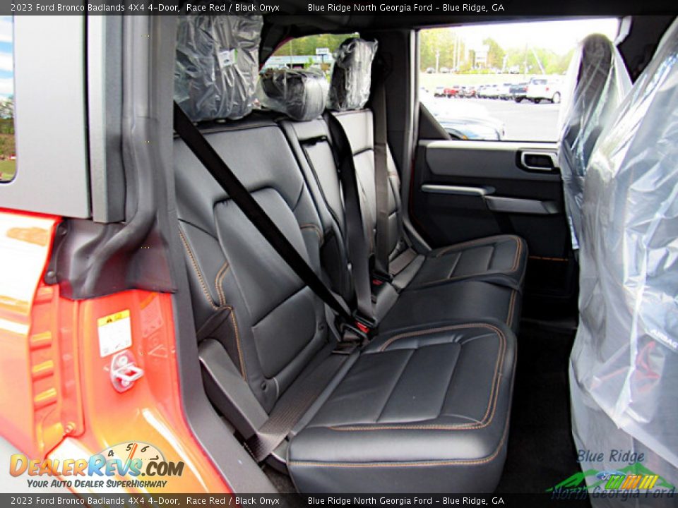 Rear Seat of 2023 Ford Bronco Badlands 4X4 4-Door Photo #13