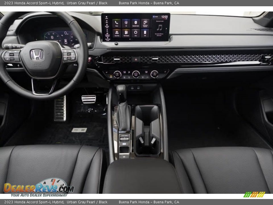 Black Interior - 2023 Honda Accord Sport-L Hybrid Photo #19
