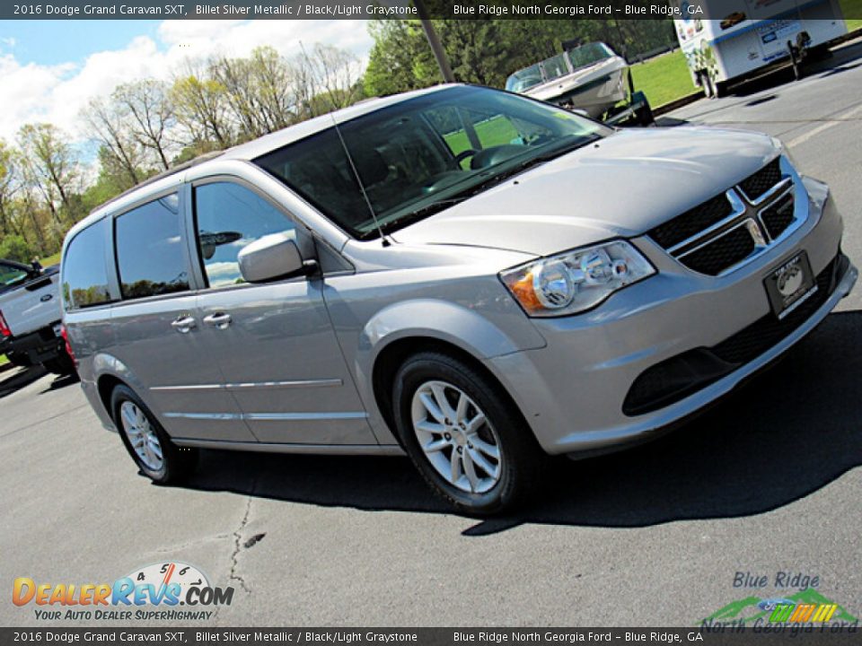 2016 Dodge Grand Caravan SXT Billet Silver Metallic / Black/Light Graystone Photo #24