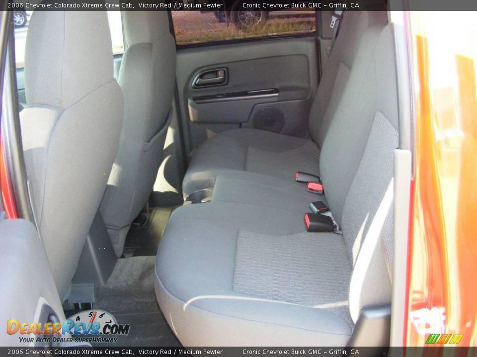 2006 Chevrolet Colorado Xtreme Crew Cab Victory Red / Medium Pewter Photo #15